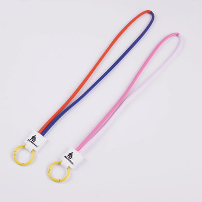 Cordon Lanyard Rouge et Bleu pour Spray